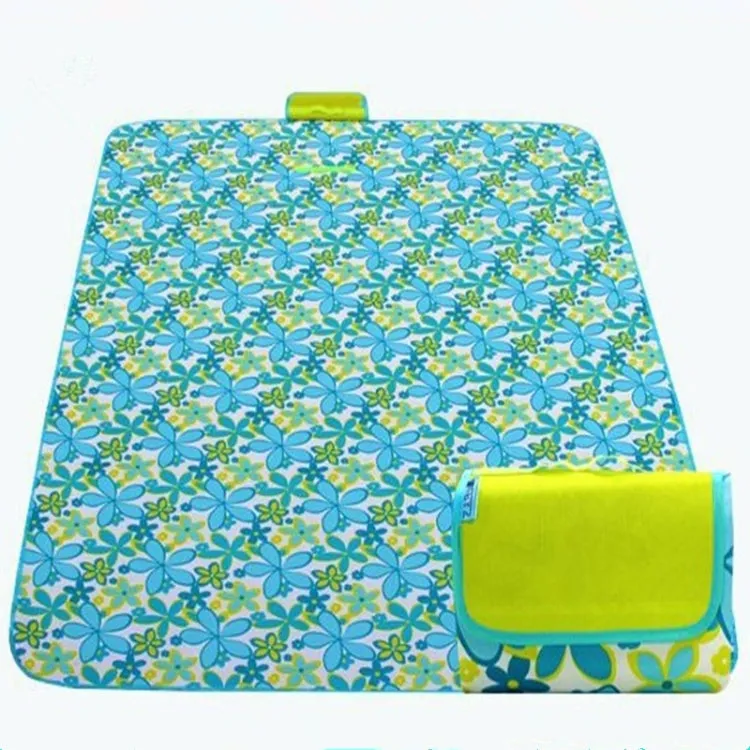 600D Oxford Cloth Outdoor Picnic Mat Picnic Cloth Waterproof Mats Spring Travel Beach Mat, Specifications (length * width): 150*120(Lily)