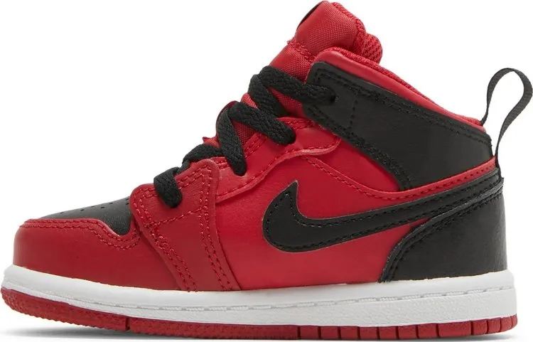 Air Jordan 1 Mid TD Reverse Bred, red