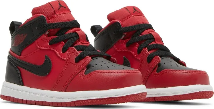 Air Jordan 1 Mid TD Reverse Bred, red