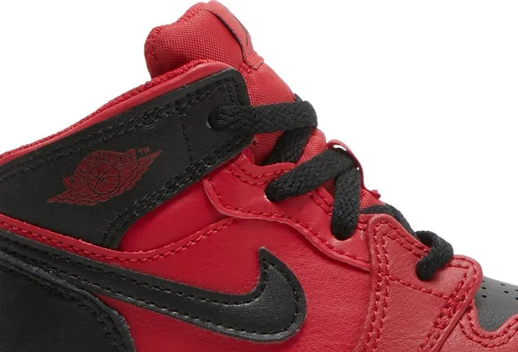 Air Jordan 1 Mid TD Reverse Bred, red