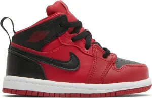 Air Jordan 1 Mid TD Reverse Bred, red