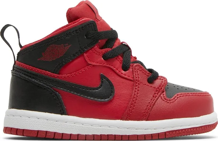 Air Jordan 1 Mid TD Reverse Bred, red