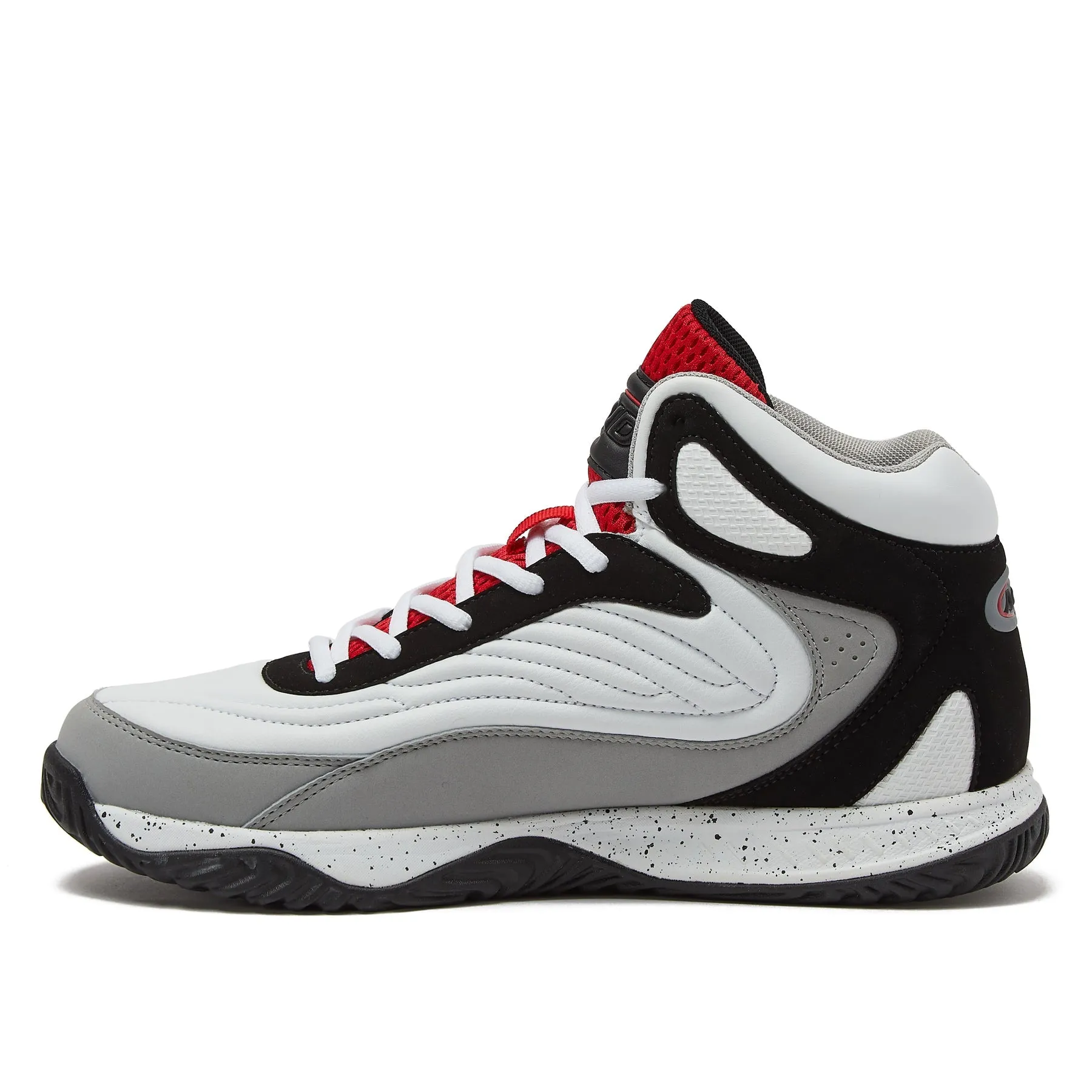 AND 1 JUNIOR PULSE 3.0 WHITE/BLACK BASKETBALL SHOE