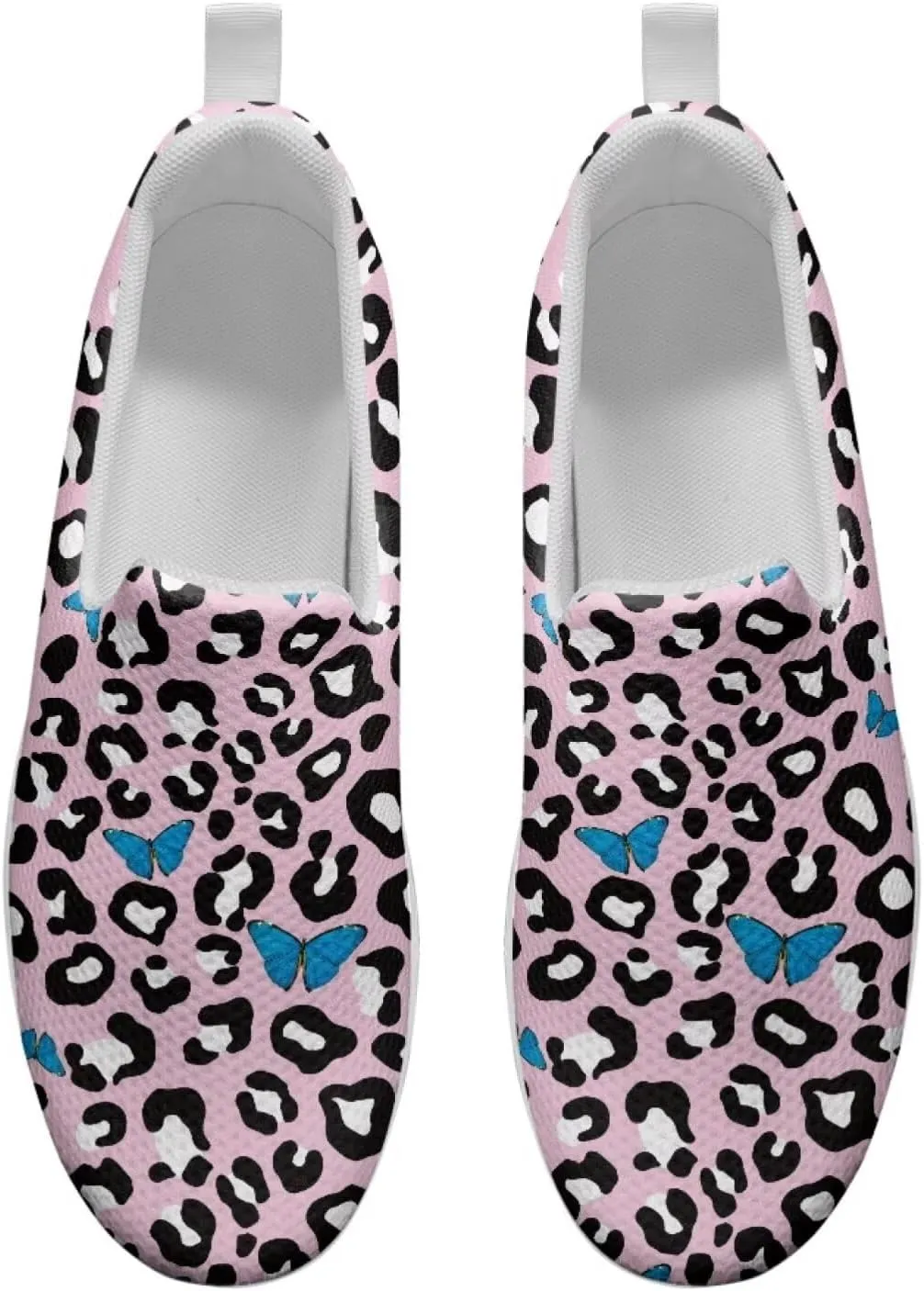 Binienty Womens Walking Sneakers Slip on Platform Loafers Comfy Lightwieght Rocking Shoes Outdoor Footwear