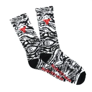 FALLEN FOOTWEAR TRADEMARK SOCK