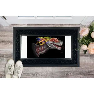 Feathered Raptor Sublimation Heavy Duty Door Mat