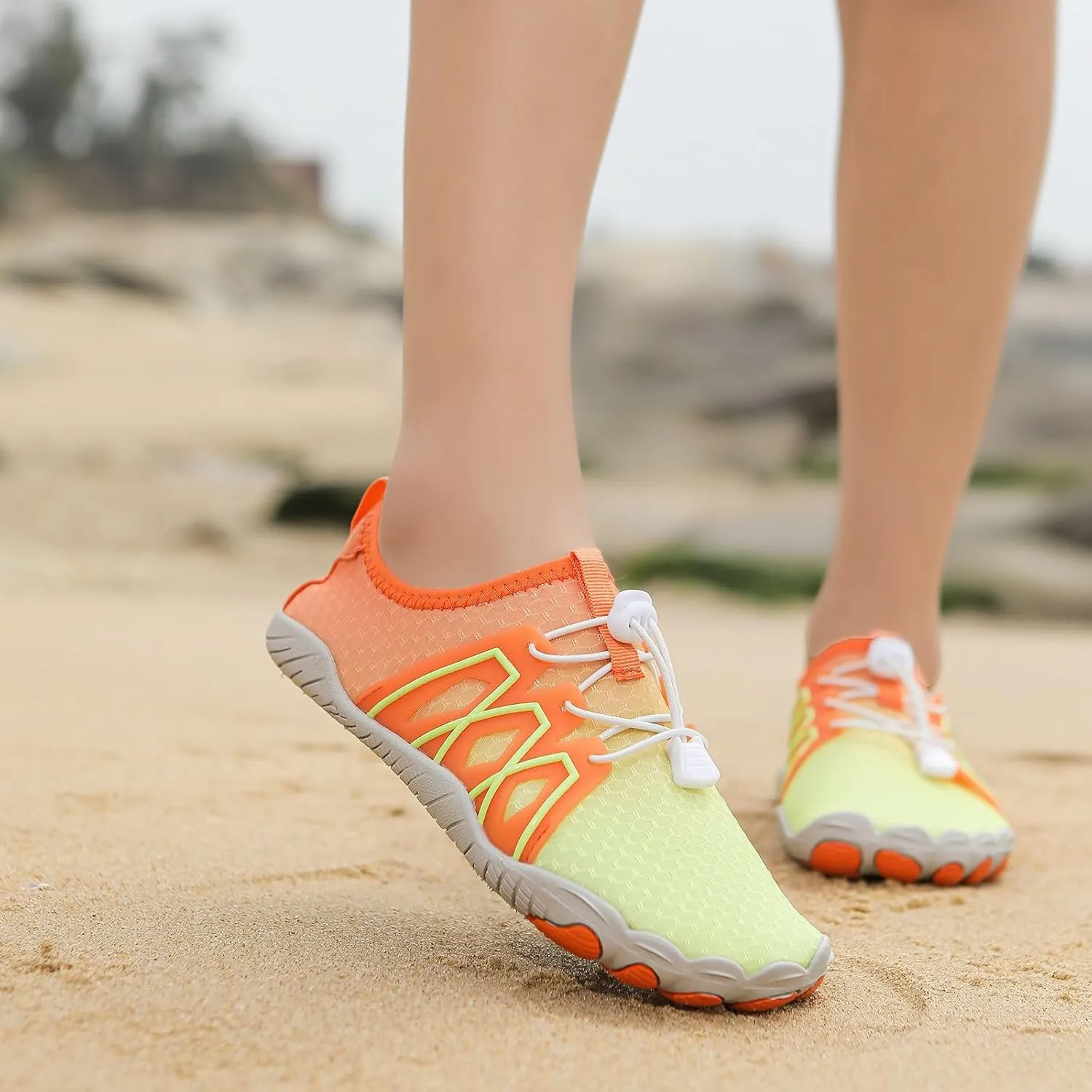 Hiking Shoes for Women Men Athletic Non Slip Water Shoes Lightweight Breathable Quick Dry Barefoot Shoes Unisex Grounded Footwear for Swimming Running Climbing Camping Surfing Riding Kayaking