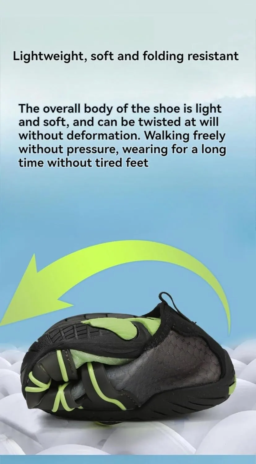Hiking Shoes for Women Men Athletic Non Slip Water Shoes Lightweight Breathable Quick Dry Barefoot Shoes Unisex Grounded Footwear for Swimming Running Climbing Camping Surfing Riding Kayaking