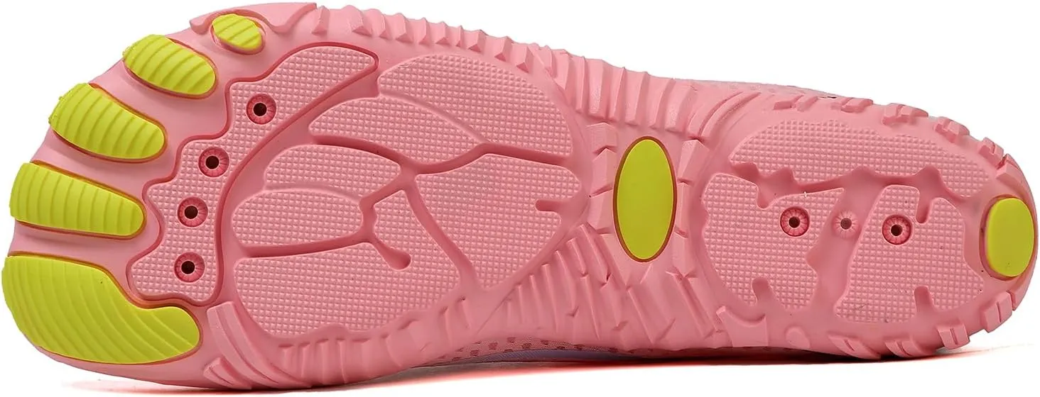 Hiking Shoes for Women Men Wide Toe Box Healthy & Non-Slip Barefoot Shoes Summer Breathable Lightweight Water Shoes Unisex Quick Dry Outdoor Grounded Shoes for Exercising Running Riding Swimming