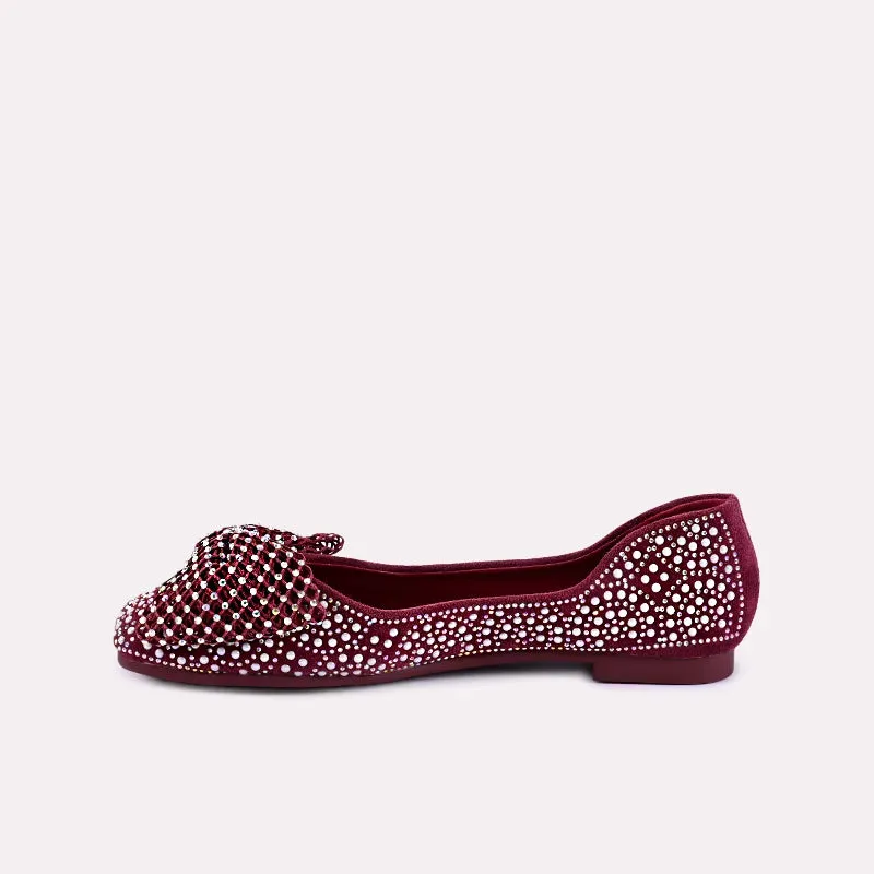 Jodie Maroon Fancy Pumps 0431243