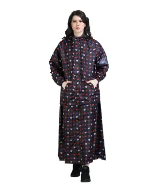 Romano nx Waterproof Rain Skirt Top Jacket for Women Rain Coat