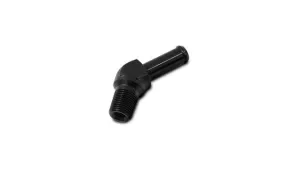 Vibrant Male NPT to Hose Barb Adapter, 45 Degree; NPT Size: 1/2" Hose Size: 5/8" - 11223