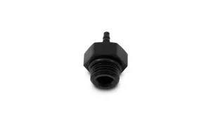 Vibrant Male ORB to Hose Barb Adapter, ORB Size: -6AN; Barb Size: 5/16" - Multi Barb - 11316